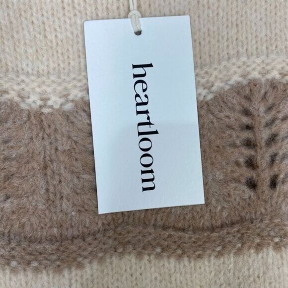 Heartloom Revolve Alice Sweater Small Lightweight soft knit Ivory Beige $89 - Picture 11 of 14